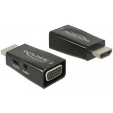 DELOCK адаптер HDMI-A St > VGA Bu mit Audio