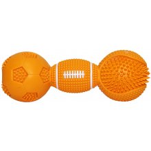 HIPPIE PET Toy for dogs DUMBBELL, latex...