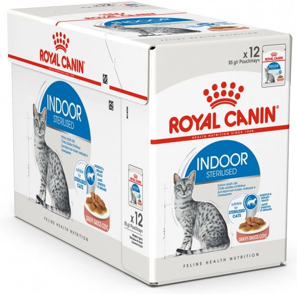  CANIN STERILISED 85g 45パック Royal Canin Sterilised Cat Chunks in Gravy (12 x 85 g) - Buy
