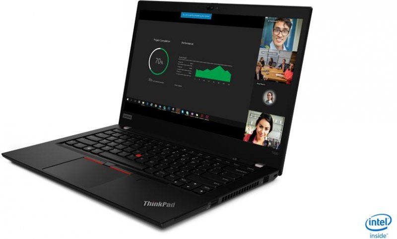 Notebook Lenovo Thinkpad T490 Black 35 6 Cm 14 1920 X 1080 Pixels 8th Gen Intel Core I5 8 Gb Ddr4 Sdram 256 Gb Ssd Wi Fi 5 802 11ac Windows 10 Pro 20n2006epb 01 Ee