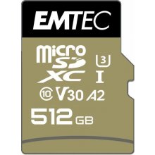 Mälukaart Emtec MicroSD 512GB SDXC (CLASS10)...