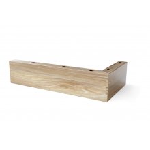 Sleepwell Corner leg 5,5cm wood ash