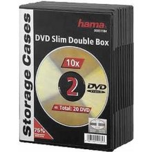Диски Hama Slim DVD Double Jewel Case pack...