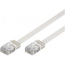 DELTACO U / UTP Cat6 patch cable, flat, 1m...