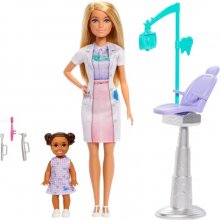 Mattel Lalka Barbie Lekarz Dentystka z...