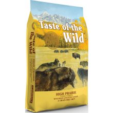 Taste of the Wild High Prairie dry dog food...
