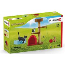 Schleich Farm World fun for cute cats, play...