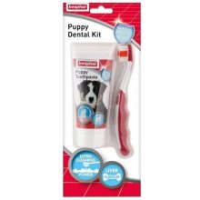 BEAPHAR toothpaste + toothbrush for puppies...