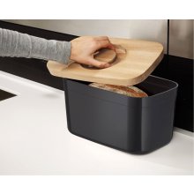 Joseph Joseph Bread Bin with Bamboo Lid...