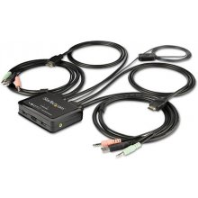 StarTech.com 2 Port HDMI KVM Switch - 4K...