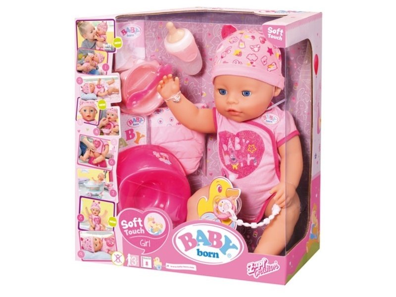 zapf baby born soft touch 824368