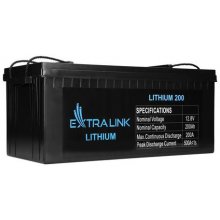 Extralink Battery LiFePO4 200AH 12.8V BMS...