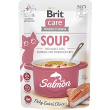 Brit Care Cat Soup Salmon 75 g