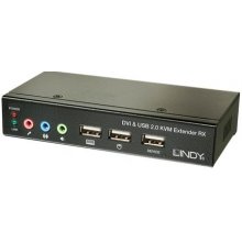 LINDY Cat6 KVM Extender Classic DVI USB...
