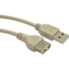 GEMBIRD USB extension cable, 0.75 m grey