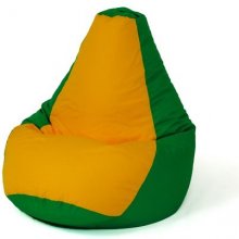 Go Gift Sako bag pouffe Pear green-yellow XL...