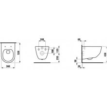 LAUFEN Pro Rimless 820966/ H8209660000001