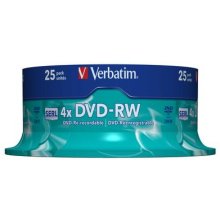 Verbatim DVD-RW Matt Silver 4.7 GB 25 pc(s)