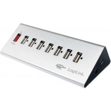 Logilink USB 2.0 HUB 7-port, Aluminium...