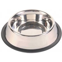 TRIXIE Stainless steel bowl, rubber base...