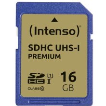Mälukaart INTENSO 3421470 memory card 16 GB...