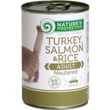 Natures Protection Cat Turkey, Salmon & Rice...