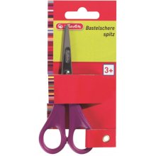 Herlitz Pointed tip scissors, 12 cm, for...