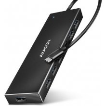 AXAGON HUE-F7C 7x USB 3.2 Gen 1 ALU FLAT hub...