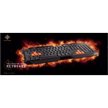 DELTACO Keyboard GAMING UK, USB, black...