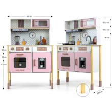 Milly Mally Wooden kitchen Bjorn Pink