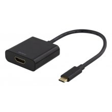 DELTACO Adapter USB-C to HDMI, 4096x2160...