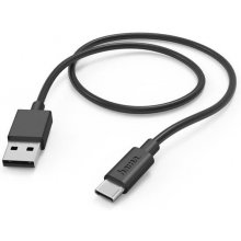 Hama Cable USB A 3.1 - USB C, 1m, Black