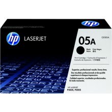HP 05A Black Original LaserJet Toner...