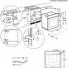 AEG Oven BPE748380M