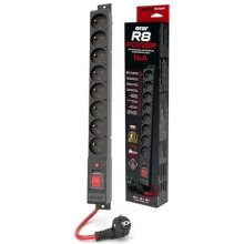 Acar Surge Protector R8 POWER 3m 8X FR BLACK...