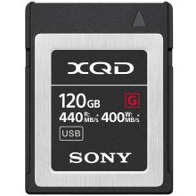 Mälukaart Sony XQD G 120GB 440/400MB/s