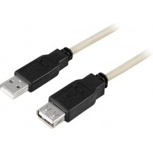 DELTACO USB 2.0 Cable A/A, 3m USB cable USB...