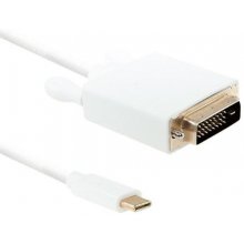Qoltec 50416 video cable adapter 1 m DVI USB...