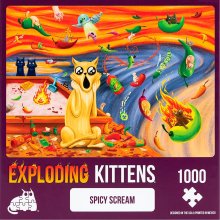 Asmodee Puzzle Exploding Kittens - Spicy...