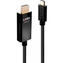 LINDY 1m USB Typ C an HDMI Adapterkabel mit...