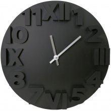 Platinet настенные часы Modern, черные...