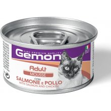Gemon Cat mousse Adult with salmon and...