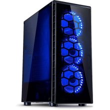 Inter-Tech Midi CXC2 Blue. w/o PSU