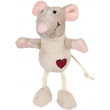 Trixie Toy for cats Mouse plush 11cm beige