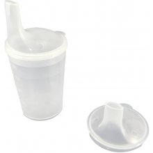 PDS CARE Mug with mouthpiece translucent