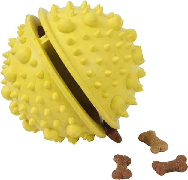 MISOKO Kummist manguasi koertele, жёлтый, 8 cm HANYT34979 - Pets24.ee