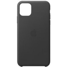 Apple iPhone 11 Pro Max Leather Case - Black