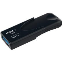 Флешка PNY Attaché 4 USB flash drive 64 GB...