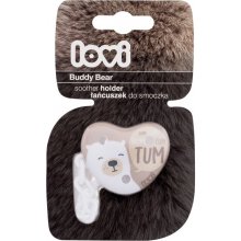 LOVI Buddy Bear Soother Holder 1pc - Soother...