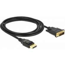 DeLOCK Kabel DP 1.2 -> DVI (24+1) St/St 2.0m...